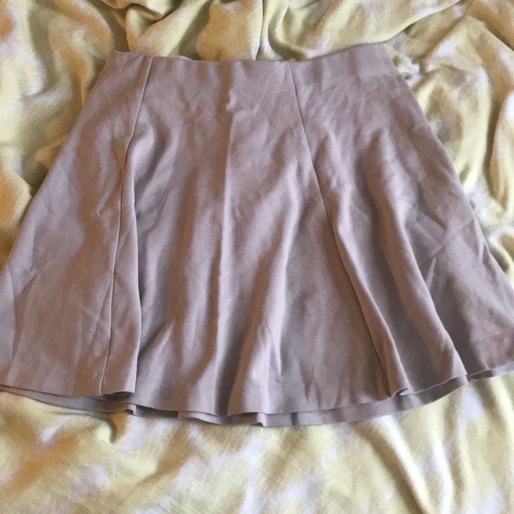 Grey skater skirt